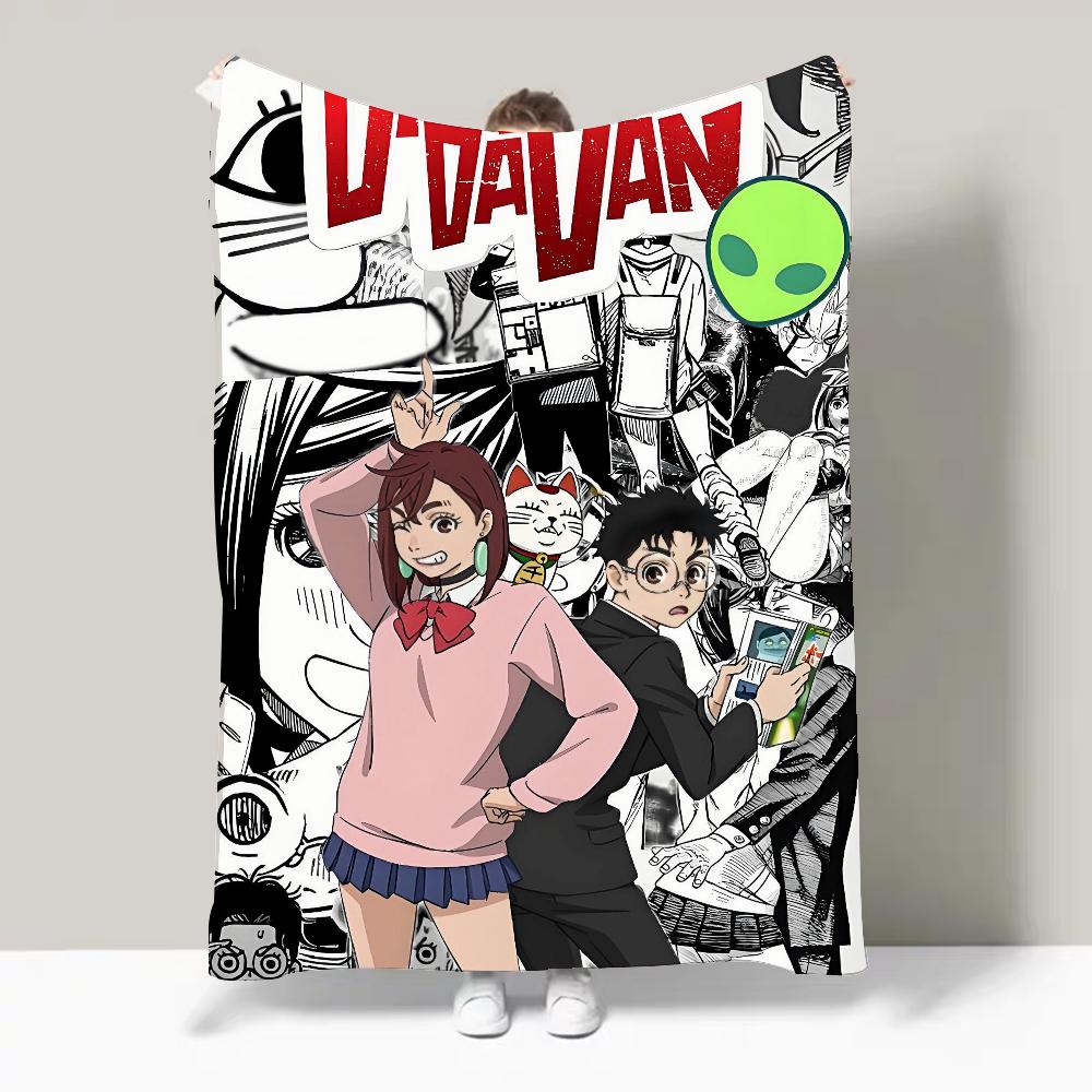 Bilibili Anime Dandadan Blanket Design Lightweight  For Dorms, Naps, Living Room, Office,Sofa,All-Season