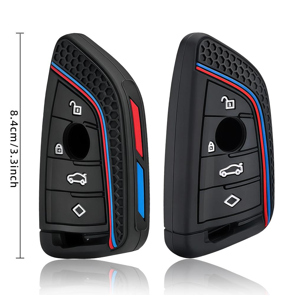 Copertura Protettiva Per BMW Serie 1 3 4 5 7 X3 IX3 I3 X6 X4 X5 G20 F40 X1 F48 F40 G23 F34 F15 X7 U06 G81 M3 IX40 Custodia in Silicone per Chiave
