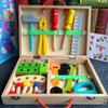 Children's Educational Tool Set: Wooden Disassembly Toy with Screws & Nuts for Boys