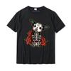 Womens Chihuahua Dia De Los Muertos Day of the Dead Dog Sugar Skull T-Shirt Europe Tees Cotton Unisexs Top T-shirts Europe Cute