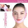 ChaneeHann Reusable V-Line Face Mask, Breathable & Skin-Friendly Slimming Face Lifting Strap for Facial Contouring