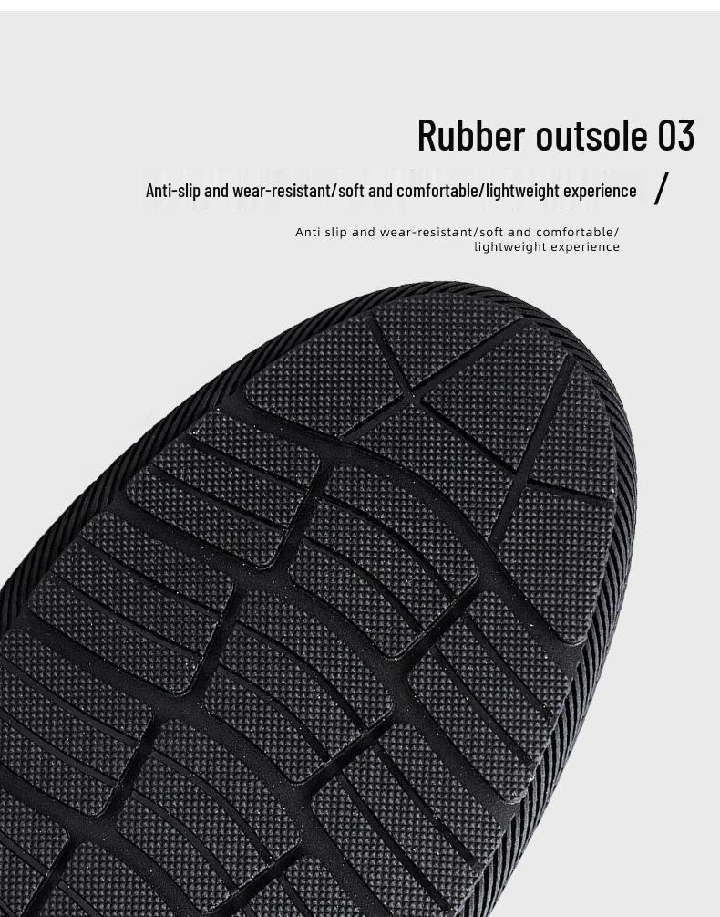 Breathable Slip-On Soft-Soled Casual Leather Shoes for Elderly Men 