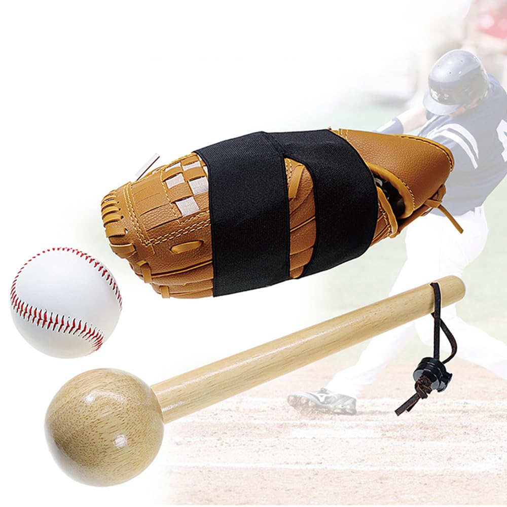 HAUUFENN Baseball Glove Holder, Glove Strap, Baseball Belt, Maintenance Strap,