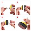 100Pcs Set 2 Inch Sanding Discs Pad Kit For Drill Grinder Rotary Tools With Backer Plate Includes 80-3000 Grit Sandpapers