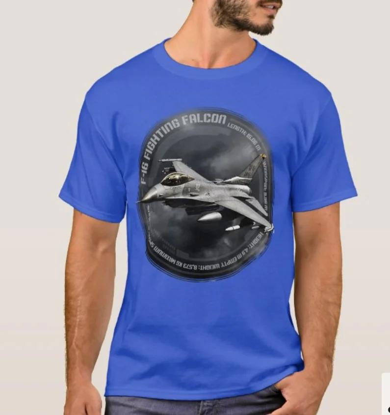 F16 Fighting Falcon Multirole Fighter Aircraft TShirt Summer Cotton Short Sleeve ONeck Mens T Shirt New S3XL