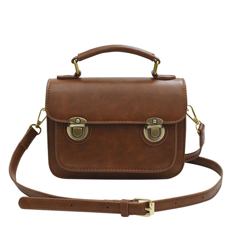 Street-style 2023 Autumn Winter Women's Bag Vintage Messenger Bag Cross-border High-end Minimalist Merad Shoulder Bag