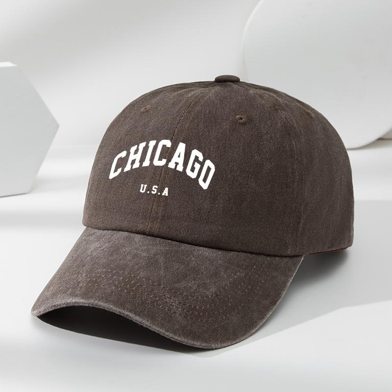 Trendy and Versatile Letter Print Men's Baseball Cap, Breathable, Sweat-absorbent, Quick-drying, Adjustable Casual Sports Sun Hat