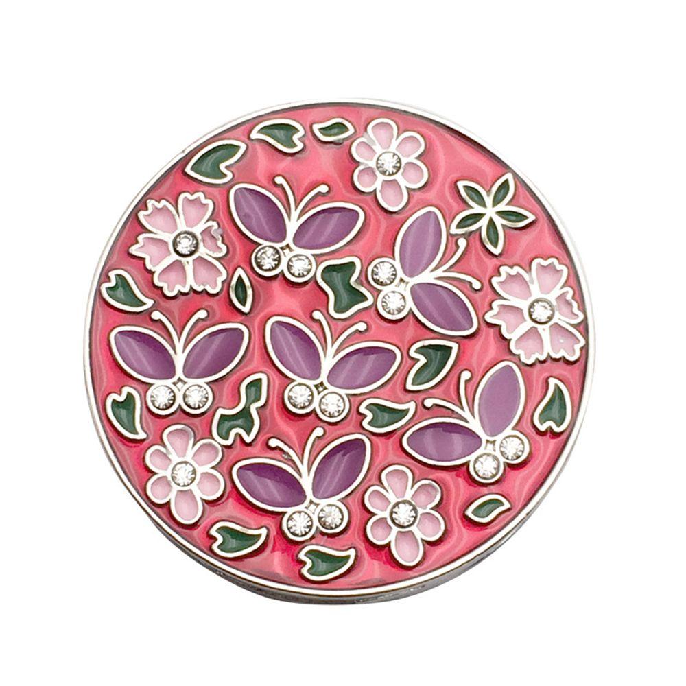 Metall Handtaschenorganizer Cloisonné Runder Tischhaken Innere Faltbare Taschenablage Mantelaufhänger