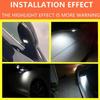 Pair  Direct Replacement LED Puddle Lamps Weatherproof Construction LED Ground Lighting Kit for XC70 MK3 C70 MK2