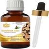 Levenmooi Sandalwood Indian (Santalum Album) Pure & Natural Therapeutic Grade Essential Oil Glass