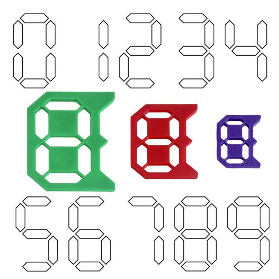Digital Painting Template Set Plastic Number Stencil for Artists DIY Crafts And Home Decor Versatile Drawing Tools