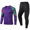 Men's Custom Goalkeeper Long Sleeve Uniform Set for Students - Training & Competition Gear