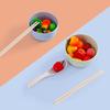 Toddler Montessori Bead Clipping Toy for Hand-Eye Coordination and Fine Motor Skills Training, Ages 2-3
