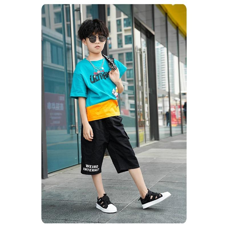 Children Casual Shoes Boys Summer Sport Breathable Mesh Footwear Kids Fashion Chunky Sneakers