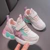Spring New Korean Style Candy Color Children's Sneaker Wear-Resistant Soft Bottom Non-Slip Running Shoes