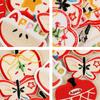 Fruit Embroidered Iron On Fabric Patches Adhesive Embroidery Appliques for Jackets Bag Hat Clothing Embellishments