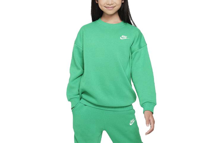 

Nike Sweatshirt Sportswear Club Fleece Neon Green Kids FD2923-324 XL