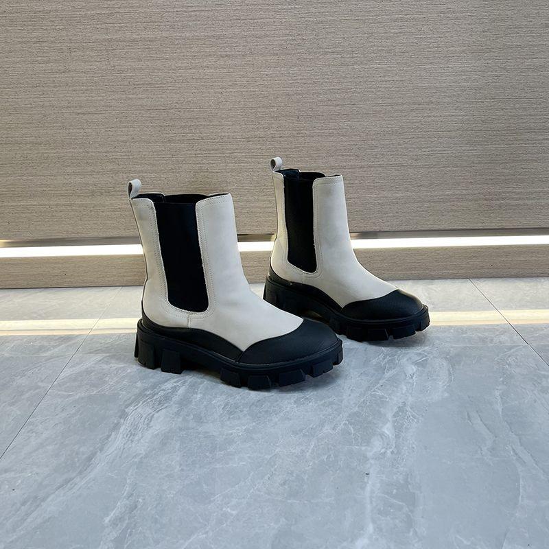 Новая мужская молодежная обувь на толстой подошве — фото 3