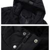 Cozy Up Men's Winter Hooded Coat Waterproof Warm Long Puffer Jacket Parka