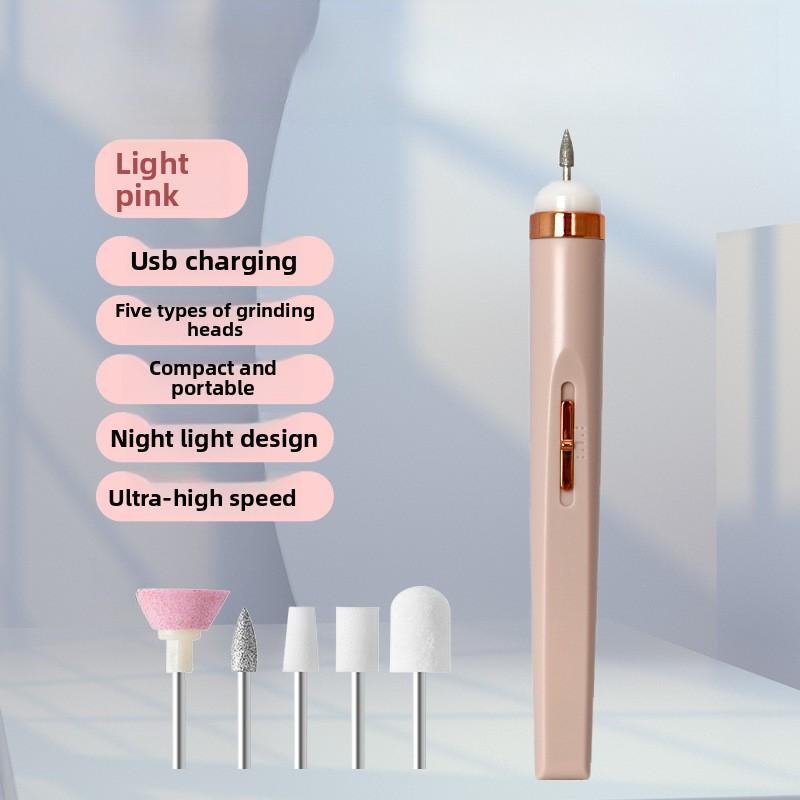 Mini Electric Nail Grinder Small Tools Nail Remover Nail Machine Portable Exfoliating Set Nail Grinder