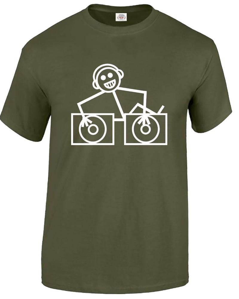 Dj Club Dance Tshirt Mens Rave Music House Cool Funny Hooj Choons Tunes Top