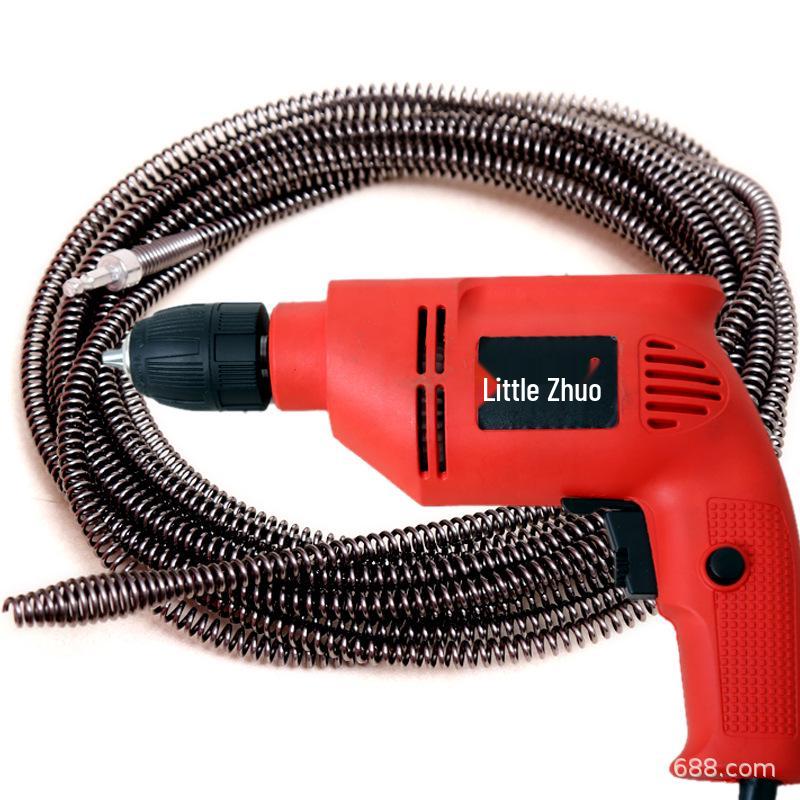 Mehrzweck-Feder-Abflussreinigungswerkzeug für Toiletten, Küchen und Badezimmer