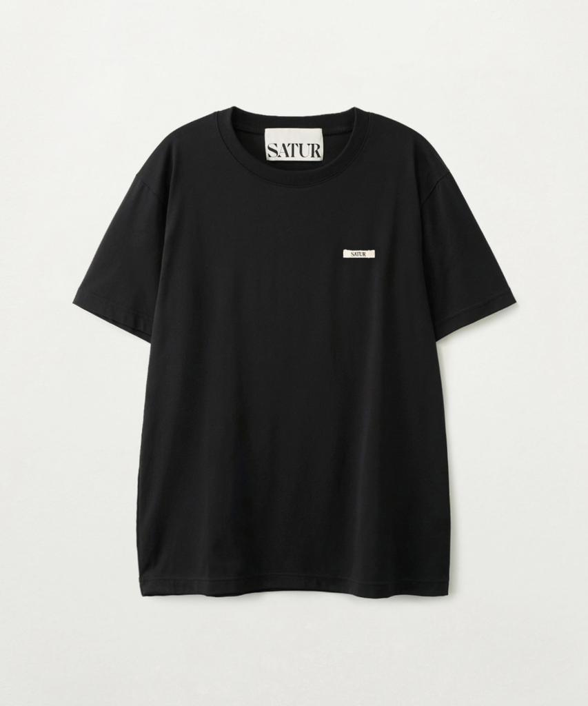 Seteo Supima Basic Crew Neck Short Sleeve T-Shirt Black