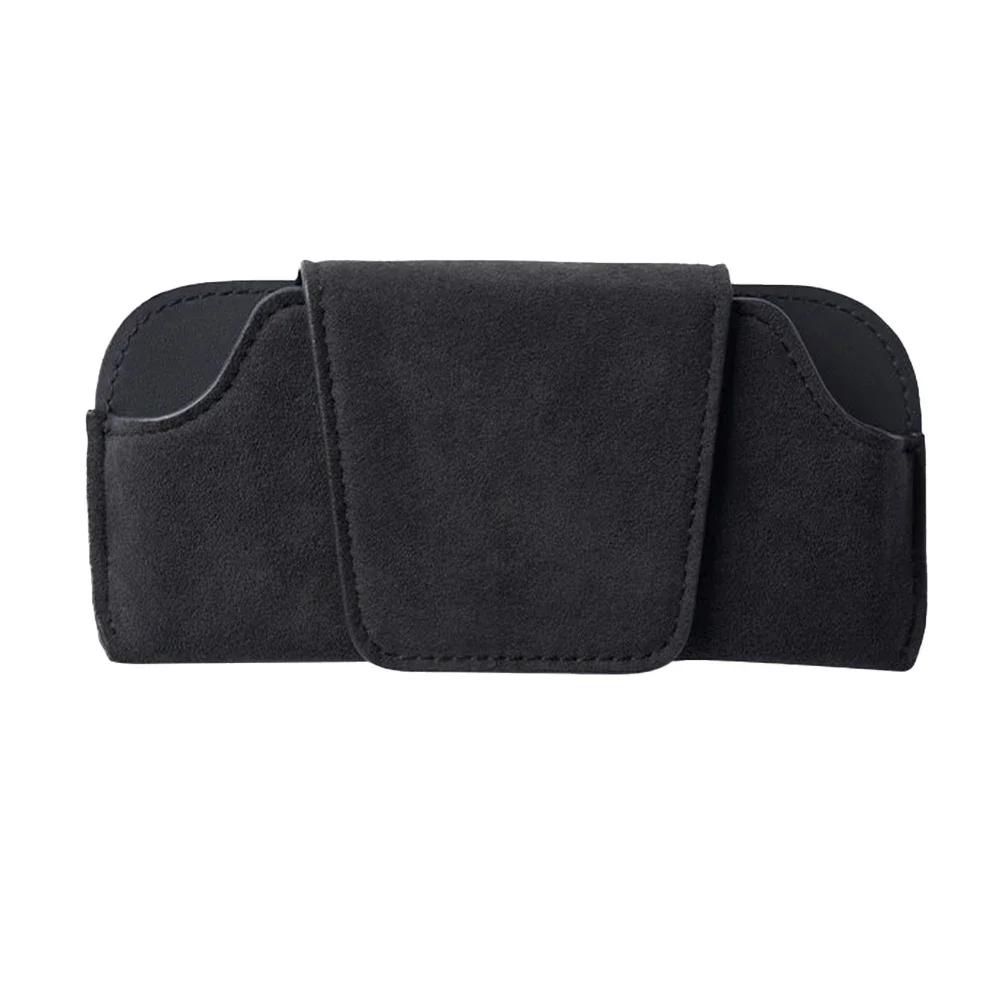 Car Glasses Case Auto Sun Visor Glasses Holder Sunglasses Clip Card Ticket Holder Multi-Function Automobile Accessories Storage