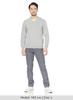 [Amazon Essentials] Pullover Knit V-Neck Men's Heather Light Gray L