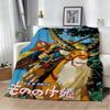 3D P-Princess Cartoon The M-MononokeE Flannel Blanket Soft Throw Blanket Art For Home Decor Bedroom Bed Sofa Picnic Kids Gifts