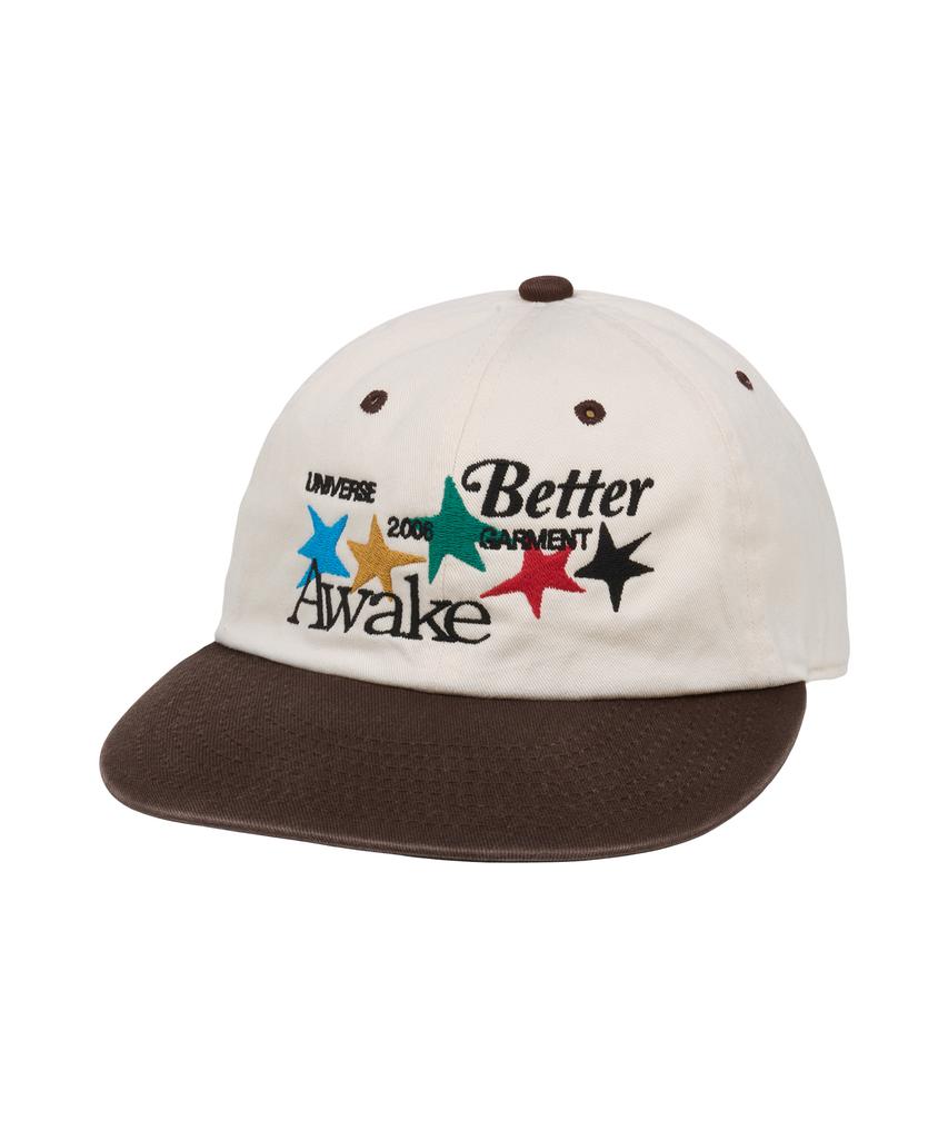 Yunibeoseugameonteu Multi Star Two-Tone Washed Cap_Brown