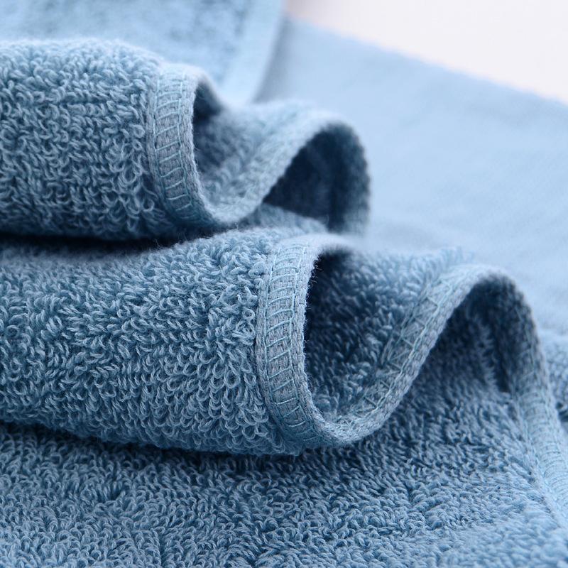 100% Cotton Premium Towel Highly Absorbent Quick Drying Thicken Soft Face Towel Not Easy To Drop Household Face Towel