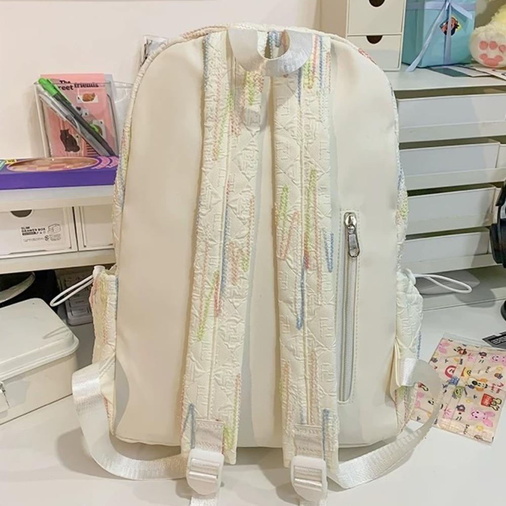 Fashion Students Schoolbags Zipper Girls Rucksack School Shoulder Bag Casual Daypack  for Teen
