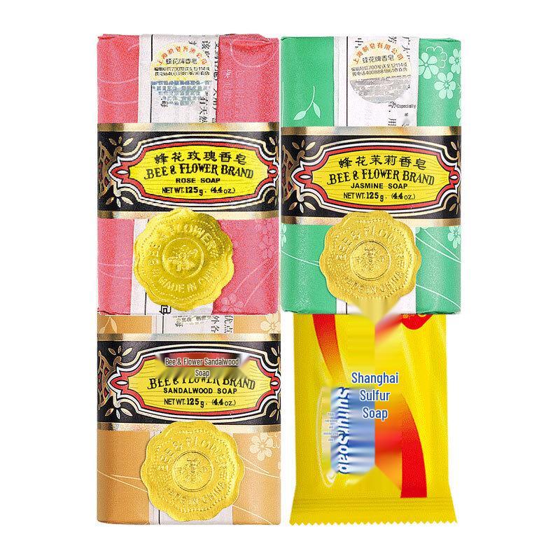 Bee & Flower Assorted Fragrance Soap Set
