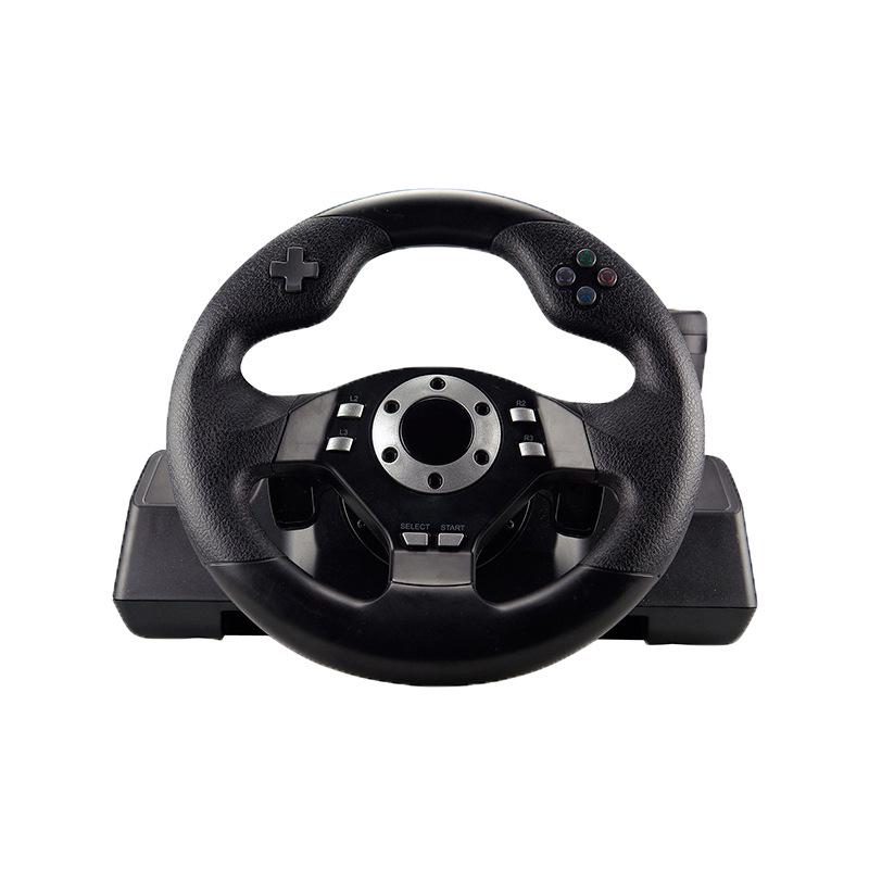 Gwell Racing Steering Wheel - Compatible with PC, PS3, X-INPUT, and Steam.