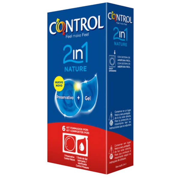 Control Duo Nature 2en1 РљРѕРЅСЃРµСЂРІР°РЅС‚+Р“РµР»СЊ 6 Unidades