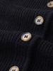 European & American Women's Fashion Casual Ribbed Knit Skirt and Cardigan Set