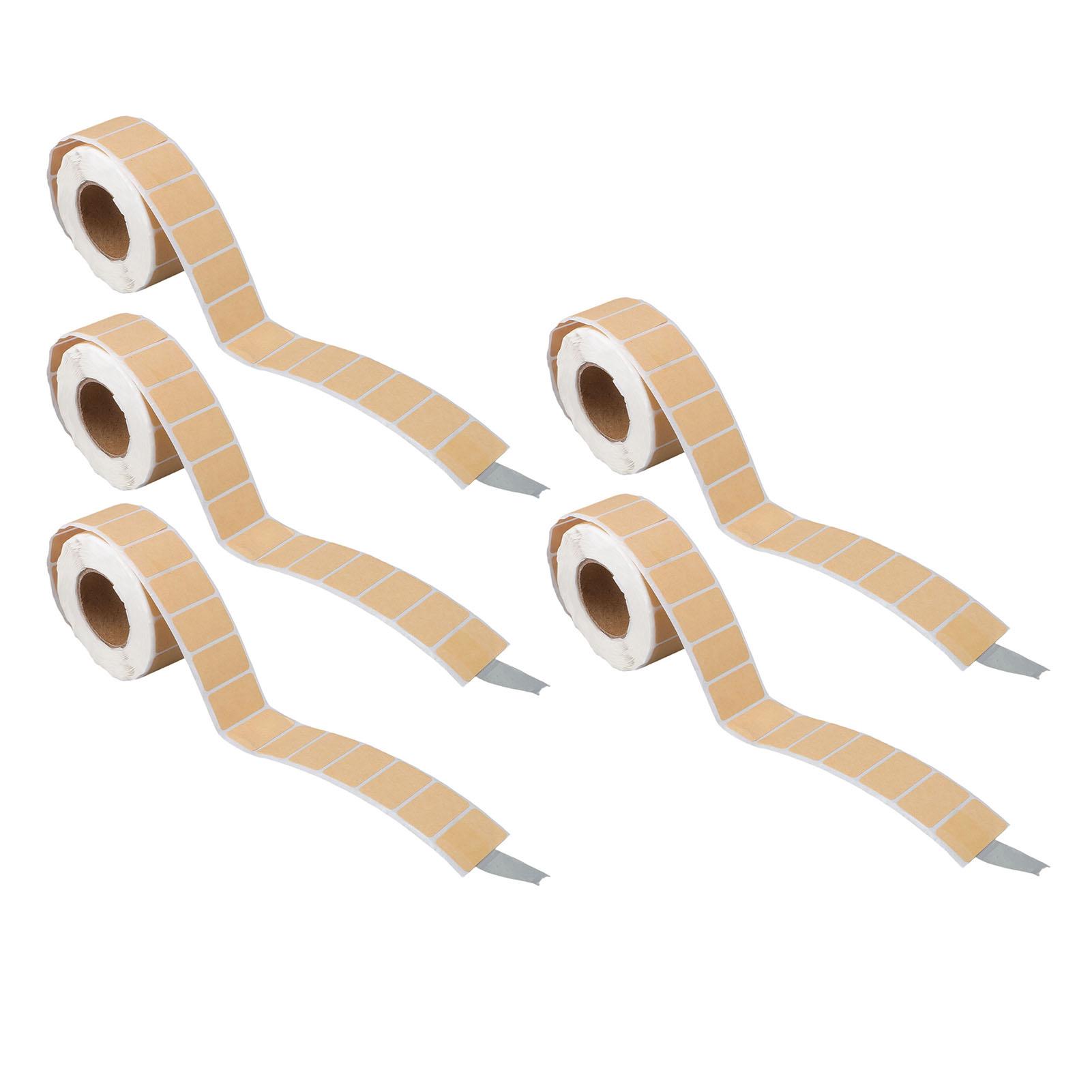 

4000Pcs Kraft Brown Labels Writable Vintage Blank Self Adhesive Stickers for Mason Jars Bottles Gift Wrapping Food Storage Crafts