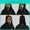 White Scream Mask Skull Ghost Face Masquerade Halloween Party Mock Prop Gift