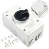 Configurable Isolator Switch for Photovoltaic Systems  32A 1000VDC  IP66 Rated  for Safe Disconnection and Control
