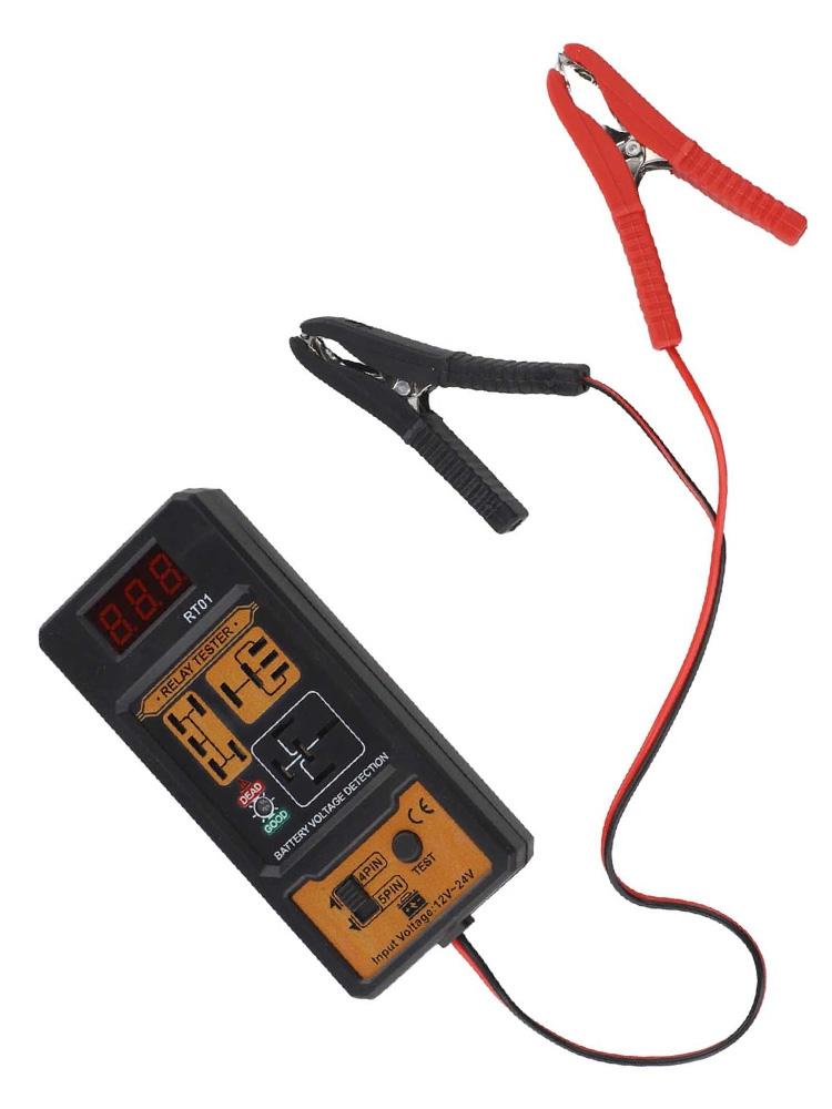 Car Relay Tester Digital Display Tester Relay Analyzer Easy To Use