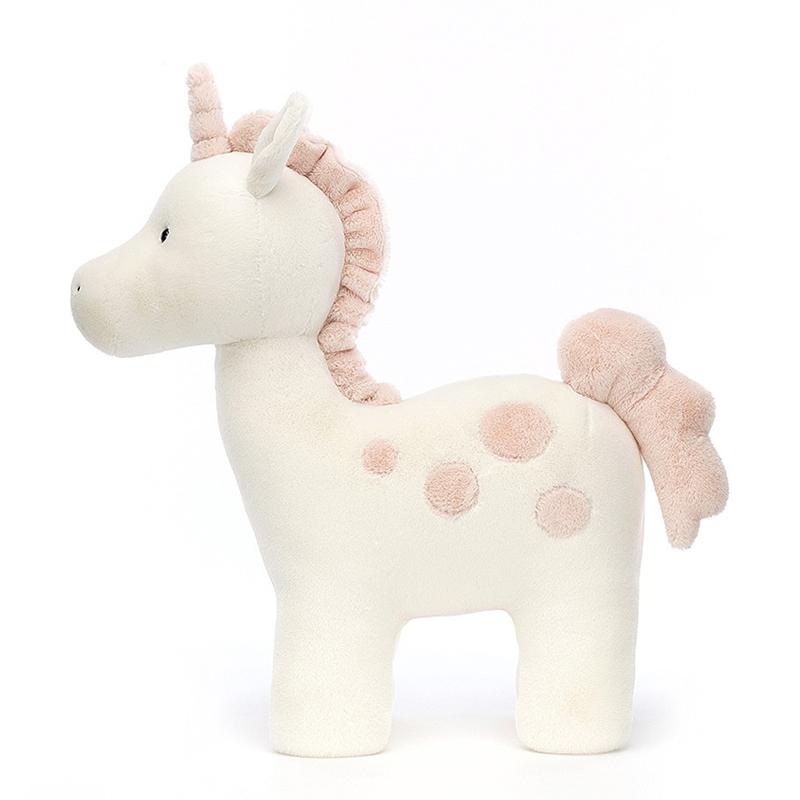 Jellycat Mythical Animals Series Big Spotted Unicorn Soothing Doll Plush Figure 42cm Height