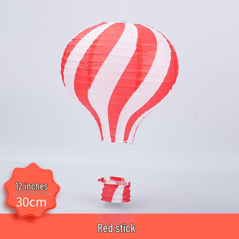 Hot Air Balloon Pendant Paper Lantern for Birthday and Kindergarten Decor