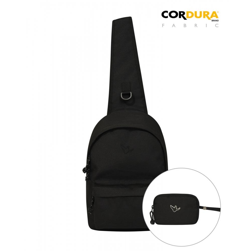 

WHATITISNT ANGEL BASIC SLING BAG BLACK