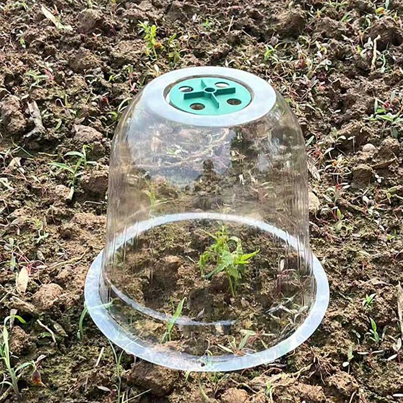 1/5 Buc Acoperiș pentru Răsaduri de Flori pentru Plante din Semințe Clopot Acoperiș Protejează Plantele Grădinărit de Seră Grădină Legume Acoperiș de Plastic