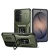 Case for Galaxy S26 - TPU+PC, Green, With Stand