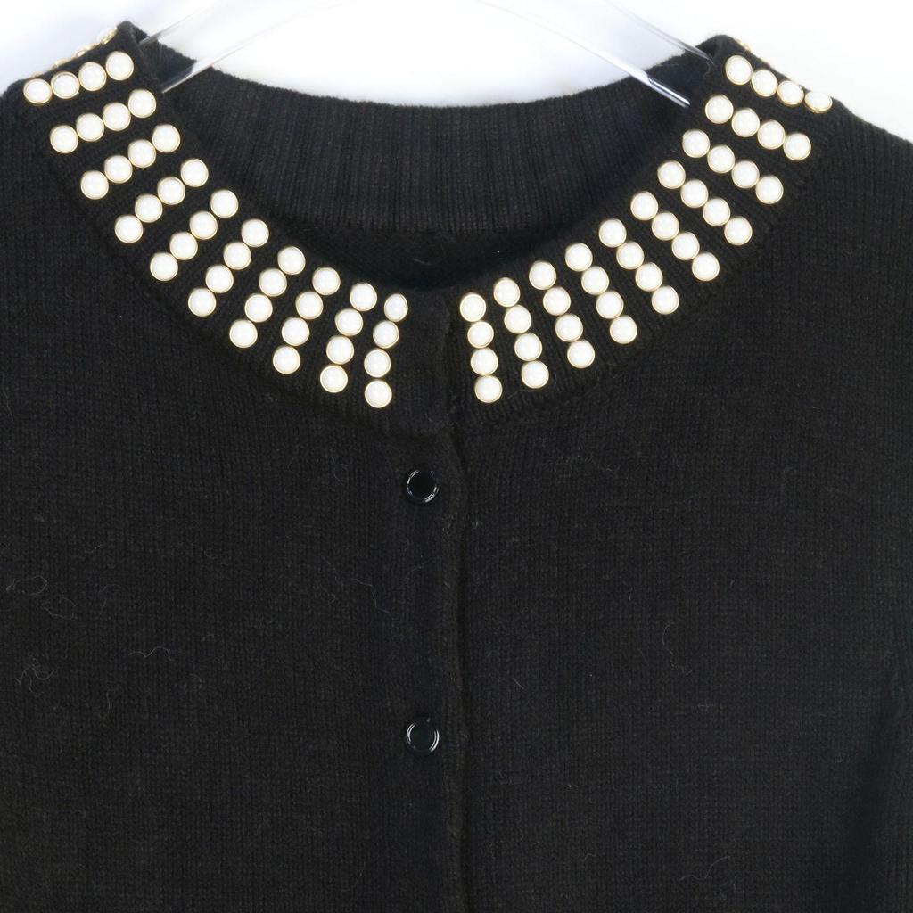 French Beaded Sleeveless Knit Vest – Simple, Versatile, Spring/Summer Women's Round Neck Waistcoat/Cardigan