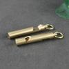 Copper Wild Boar Rhino Eagle Boa Lion Wolf Kirin Lizard Keychain Pendants Outdoor Referee Whistle Vintage Wild Survival Whistles