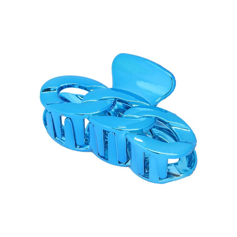 UV-plated Chain Clip European and American Fashion Hair Shark Clip Simple Hair Clip