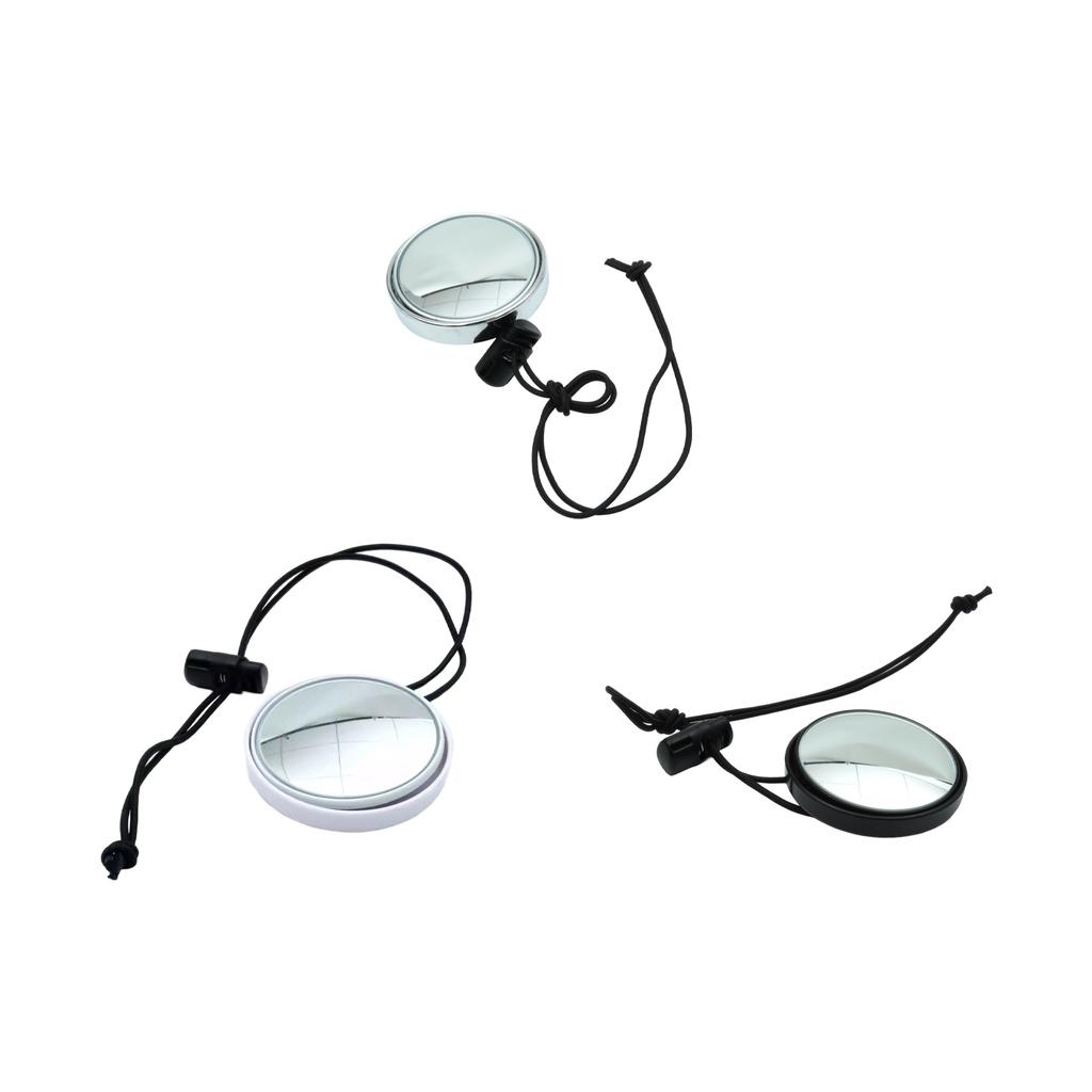 Diving Rearview Mirror Full Rear View Adjustable Strap Sidemounted Jackets Clip Small Swimming Mirror Easy to Use